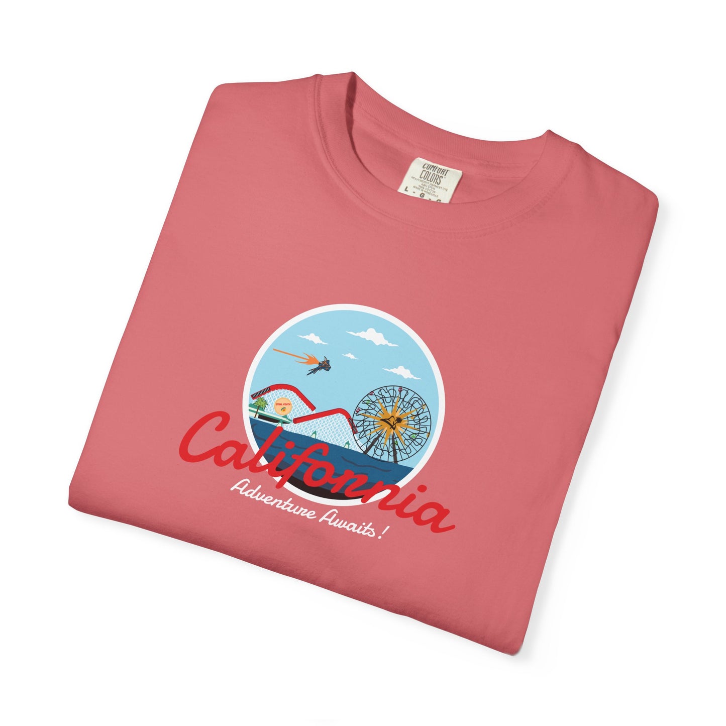 Cali Adventure Awaits Tee (Comfort Colors)