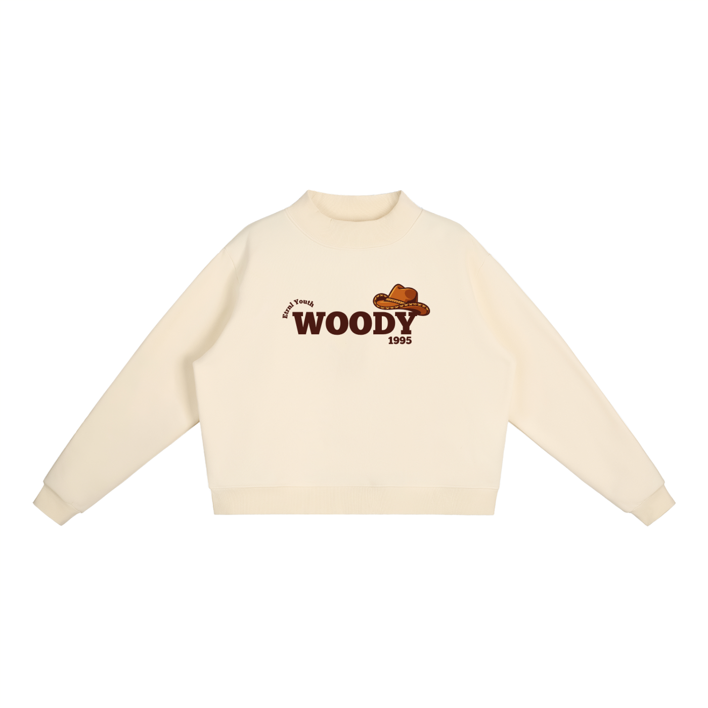 Woody Premium Mock-Neck