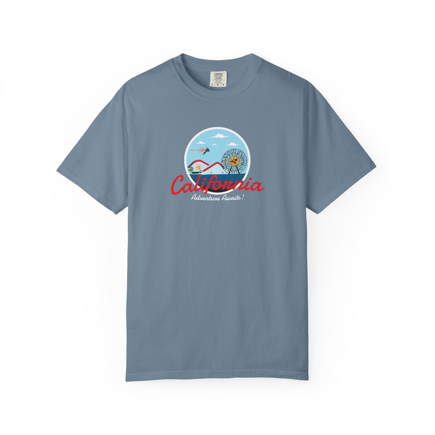 Cali Adventure Awaits Tee (Comfort Colors)