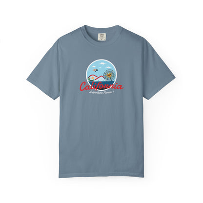 Cali Adventure Awaits Tee (Comfort Colors)