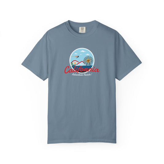 Cali Adventure Awaits Tee (Comfort Colors)